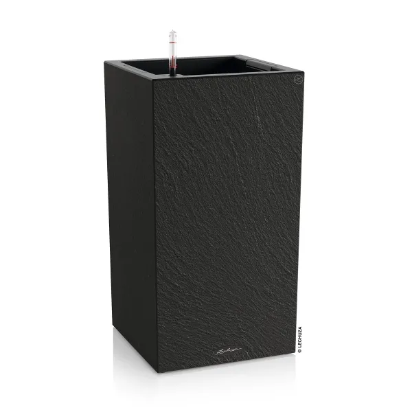 LECHUZA® Pflanzgefäße CANTO Slatestone 30 high Dunkelgrau All-in-One LECHUZA® Pflanzgefäße CANTO Slatestone 30 high Dunkelgrau All-in-One
