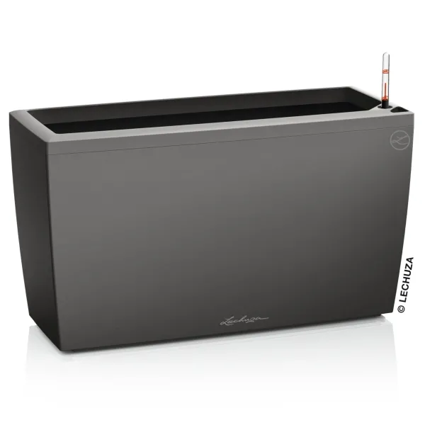 LECHUZA® Pflanzgefäße CARARO Anthrazit metallic All-in-One LECHUZA® Pflanzgefäße CARARO Anthrazit metallic All-in-One