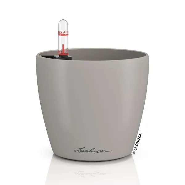 LECHUZA® Pflanzgefäße CLASSICO Color 12 Sandbraun All-in-One