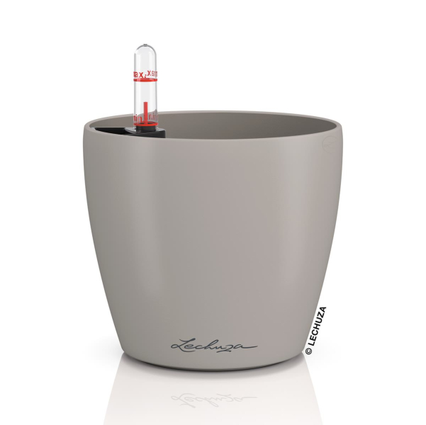 LECHUZA® Pflanzgefäße CLASSICO Color 12 Sandbraun All-in-One