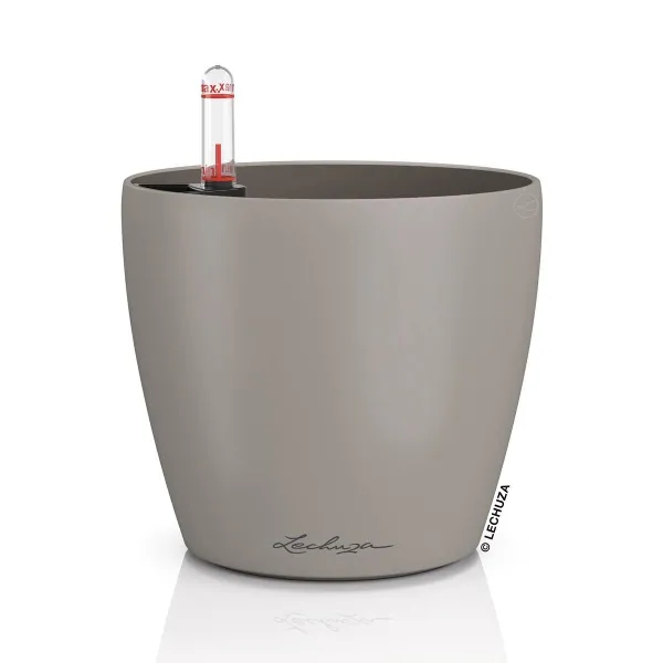 LECHUZA® Pflanzgefäße CLASSICO Color 14 Sandbraun All-in-One