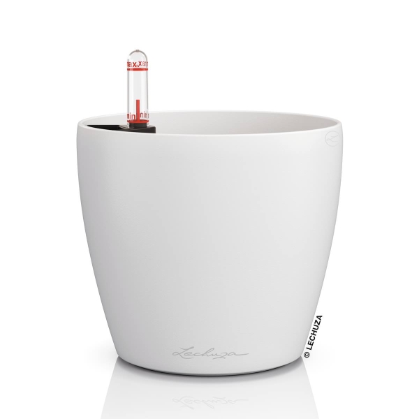 LECHUZA® Pflanzgefäße CLASSICO Color 14 Weiß All-in-One