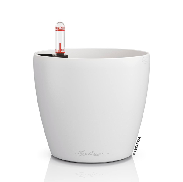 LECHUZA® Pflanzgefäße CLASSICO Color 14 Weiß All-in-One