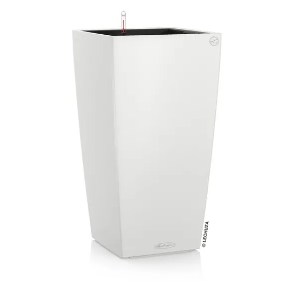 LECHUZA® Pflanzgefäße CUBICO Color 30 Weiß seidenmatt All-in-One LECHUZA® Pflanzgefäße CUBICO Color 30 Weiß seidenmatt All-in-One