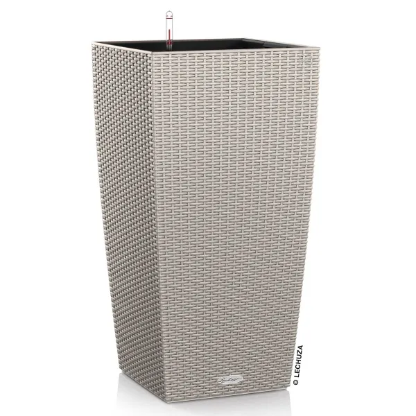 LECHUZA® Pflanzgefäße CUBICO Cottage 40 Sandbraun All-in-One LECHUZA® Pflanzgefäße CUBICO Cottage 40 Sandbraun All-in-One