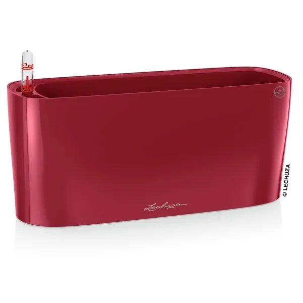 LECHUZA® Pflanzgefäße DELTA 10 Scarlet rot hochglänzend All-in-One LECHUZA® Pflanzgefäße DELTA 10 Scarlet rot hochglänzend All-in-One