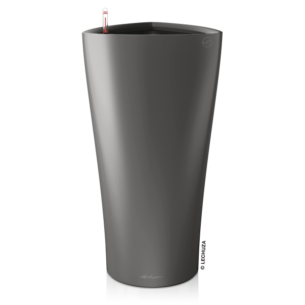 LECHUZA® Pflanzgefäße DELTA Premium 40 Anthrazit metallic All-in-One