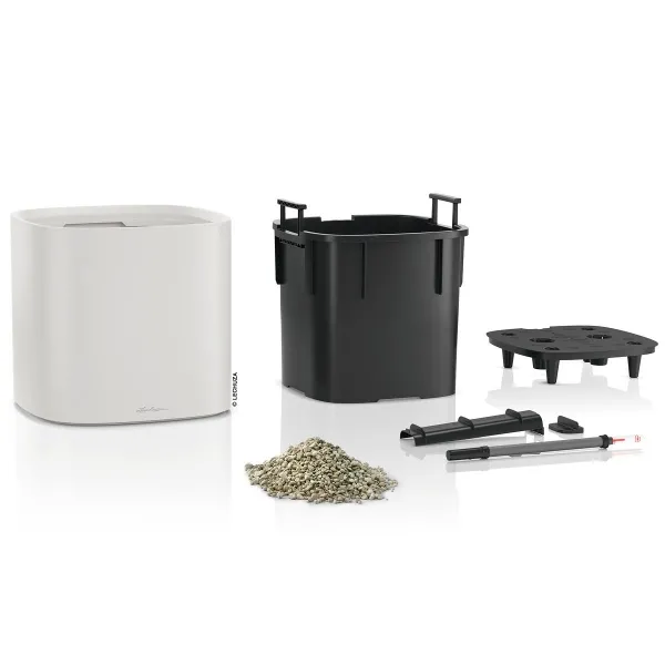 LECHUZA® Pflanzgefäße PILA Color Planter 35 Lichtgrau All-in-One