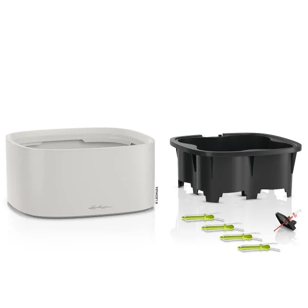 LECHUZA® Pflanzgefäße PILA Color Stick 35 Lichtgrau