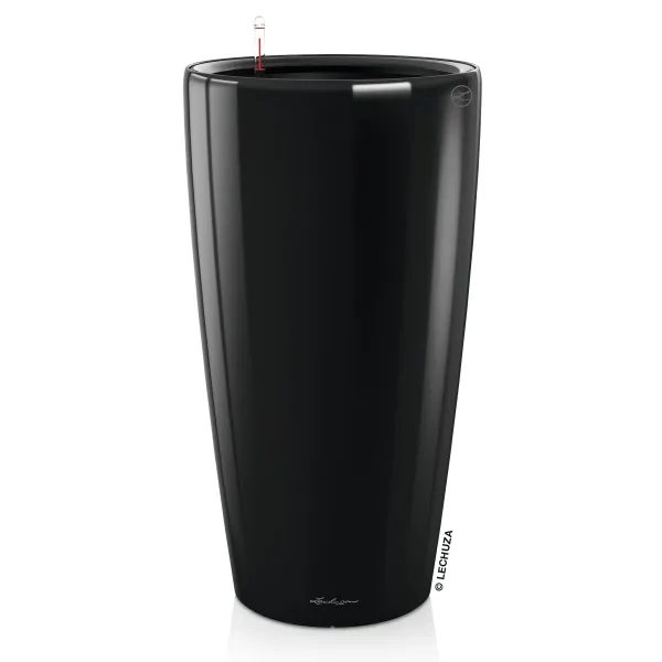 LECHUZA® Pflanzgefäße RONDO Premium 40 Schwarz hochglanz All-in-One LECHUZA® Pflanzgefäße RONDO Premium 40 Schwarz hochglanz All-in-One