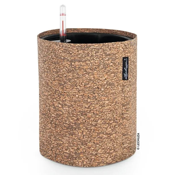 LECHUZA® Pflanzgefäße TRENDCOVER Kork 23 Dark Natural dunkelbraun All-in-One LECHUZA® Pflanzgefäße TRENDCOVER Kork 23 Dark Natural dunkelbraun All-in-One