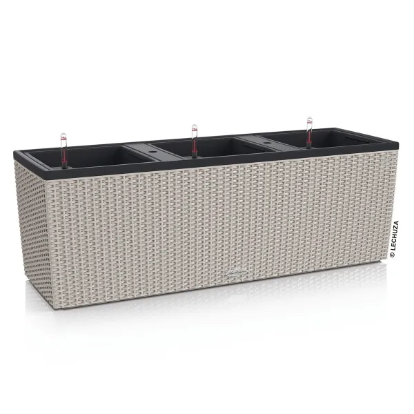 LECHUZA® Pflanzkasten TRIO Cottage 30 Sandbraun mit 3 Einsätzen All-in-One LECHUZA® Pflanzkasten TRIO Cottage 30 Sandbraun mit 3 Einsätzen All-in-One