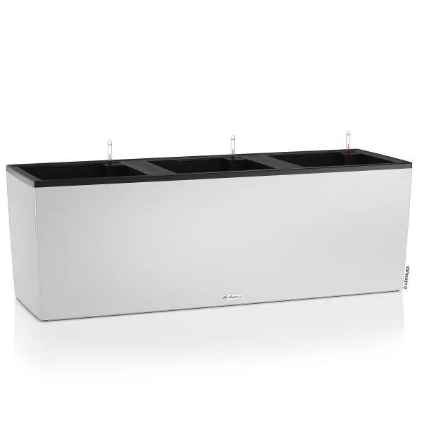 LECHUZA® Pflanzkasten TRIO Stone 30 Quarzweiß mit 3 Einsätzen All-in-One LECHUZA® Pflanzkasten TRIO Stone 30 Quarzweiß mit 3 Einsätzen All-in-One