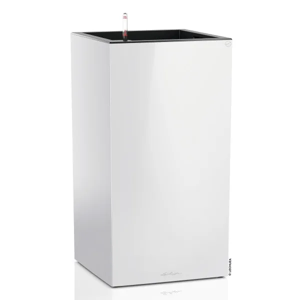 LECHUZA® Pflanzsäule CANTO Premium 40 High Weiß hochglänzende Oberfläche All-in-One LECHUZA® Pflanzsäule CANTO Premium 40 High Weiß hochglänzende Oberfläche All-in-One