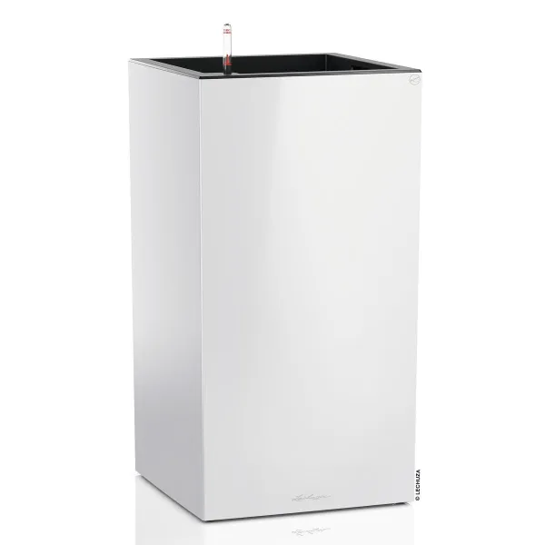 LECHUZA® Pflanzsäule CANTO Premium 40 High Weiß hochglänzende Oberfläche All-in-One LECHUZA® Pflanzsäule CANTO Premium 40 High Weiß hochglänzende Oberfläche All-in-One