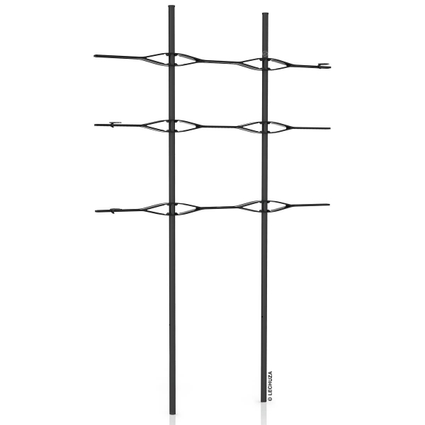 LECHUZA®-Rankgitter für TRIO 30 Schwarz - ohne Gefäß