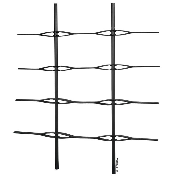 LECHUZA®-Rankgitter für TRIO 40 Schwarz - ohne Gefäß