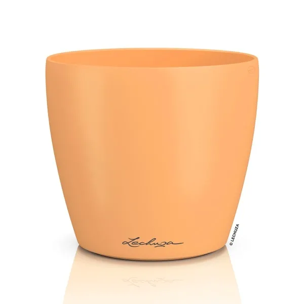 LECHUZA® Übertopf CLASSICO Color DECO 14 Papaya apricot Ø 15 cm - Kunststoff LECHUZA® Übertopf CLASSICO Color DECO 14 Papaya apricot Ø 15 cm - Kunststoff