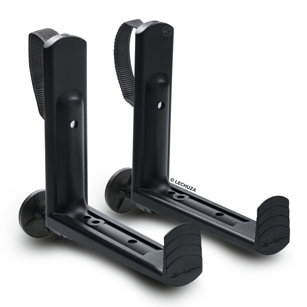 LECHUZA® Zubehör BALCONERA Balkonkastenhalter Schwarz - 2 Halter