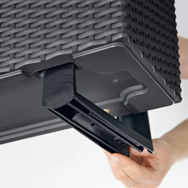 LECHUZA® Zubehör BALCONERA Balkonkastenhalter Weiß - 2 Halter