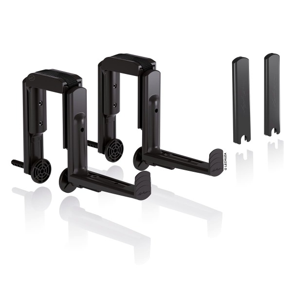 LECHUZA® Zubehör BALCONERA  WALL Balkonkastenhalter Schwarz stufenlos verstellbar