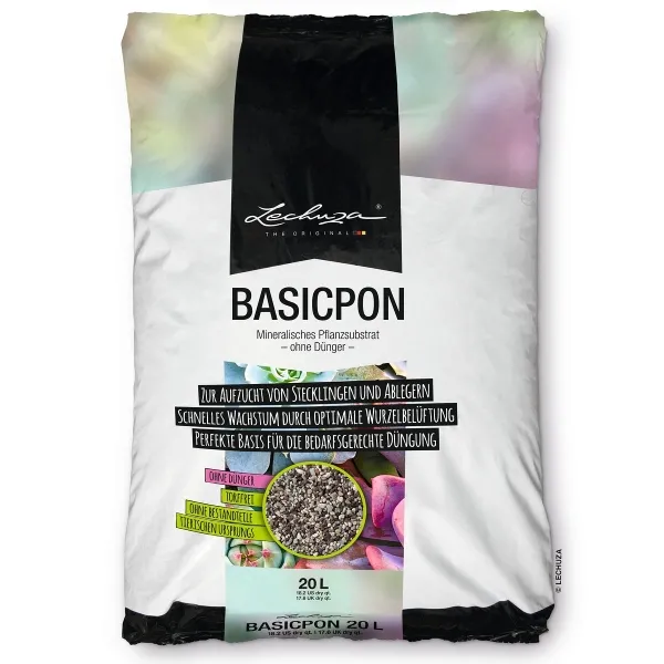 LECHUZA® Zubehör BASICPON ungedüngt volumenstabil & troffrei - 20 Liter