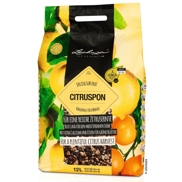LECHUZA® Zubehör CITRUSPON für alle Zitruspflanzen 12 Liter