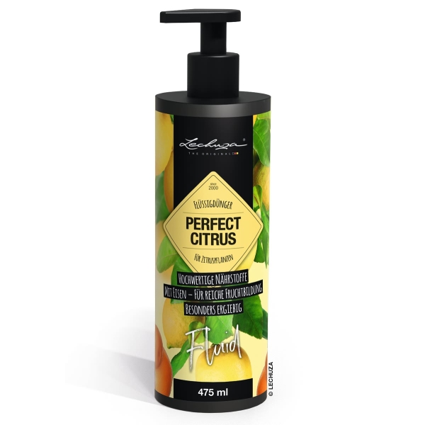 LECHUZA® Zubehör Flüssigdünger PERFECT Citrus Fluid im Pumpspender - 475 ml