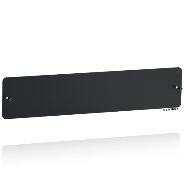 LECHUZA® Zubehör Wandleiste Schwarz für Green Wall 48 x 10 cm - Metall