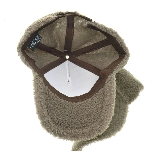Lemetex UNIQUE Living® Baseball Cap Teddy Taupe Einheitsgröße - Polyester
