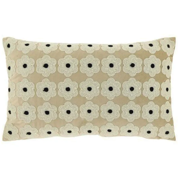 Lemetex UNIQUE Living® Deko-Kissen Mona 30 cm x 50 cm sand