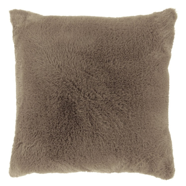 Lemetex UNIQUE Living® Kissen Jip 50 cm x 50 cm taupe