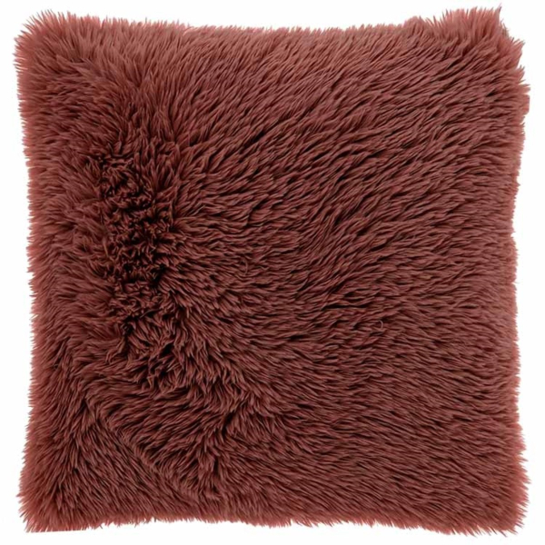 Lemetex UNIQUE Living® Kissen Mats 45 cm x 45 cm marsala