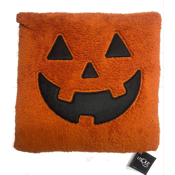 Lemetex UNIQUE Living® Kissen Pumpkin head 45 cm x 45 cm