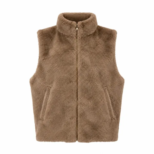 Lemetex UNIQUE Living® Weste Kiki size M/L taupe