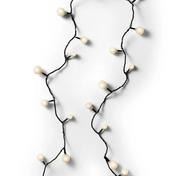 Lumineo LED Lichterkette Cherry 900 cm 120 LED Warmweiß