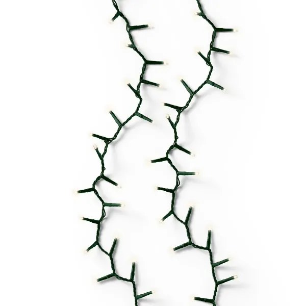 Lumineo LED Lichterkette Compact grün 16 Meter 750 Lichter - warmweiß