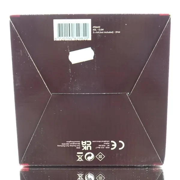 Lumineo Batterie Micro-LED Kugel Transparent Ø 15 cm 40 Lichter - warmweiß