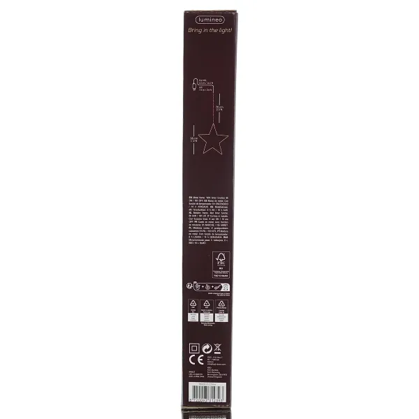 Lumineo Micro-LED Stern Ø 38 cm 130 Lichter - warmweiß