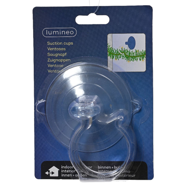 Lumineo Zubehör Saugnapf transparent Ø 8,5 cm - Kunststoff