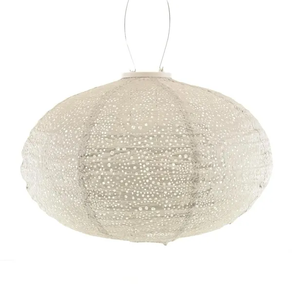 LUMIZ Lampe Paisley oval Ø 40 cm Soft Blush