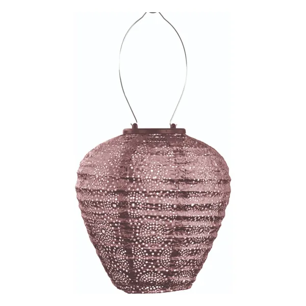 LUMIZ Lampion Solarlampe Ballon 20 Occult Plum lila Ø 20 cm - Tyvek®