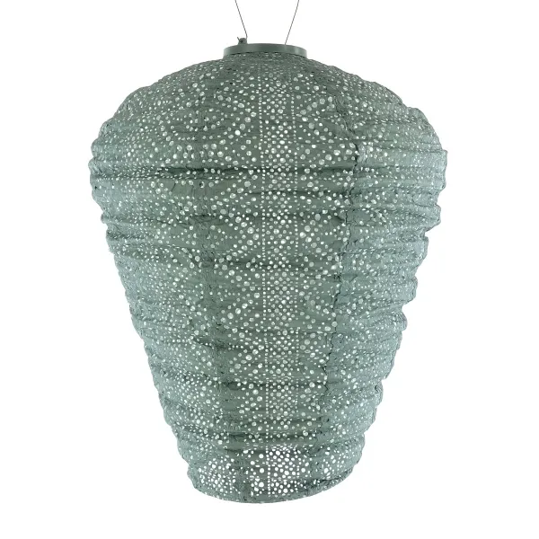 LUMIZ Lampion Solarlampe Ballon XL Lace Sage Green salbeigrün Ø 34 cm - Tyvek® LUMIZ Lampion Solarlampe Ballon XL Lace Sage Green salbeigrün Ø 34 cm - Tyvek®