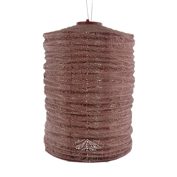 LUMIZ Lampion Solarlampe Cylinder 28 Folia Copper kupferfarben Ø 28 cm - Tyvek® LUMIZ Lampion Solarlampe Cylinder 28 Folia Copper kupferfarben Ø 28 cm - Tyvek®