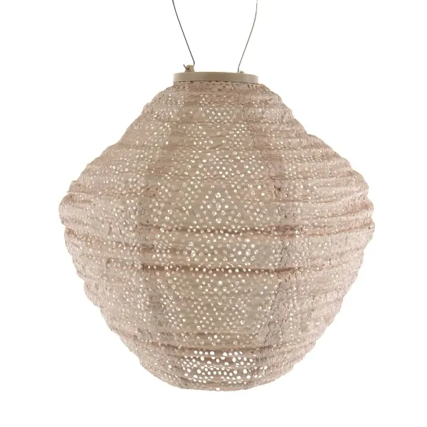LUMIZ Lampion Solarlampe Jar 30 Ikat Pink lachsfarben Ø 30 cm - Tyvek® LUMIZ Lampion Solarlampe Jar 30 Ikat Pink lachsfarben Ø 30 cm - Tyvek®
