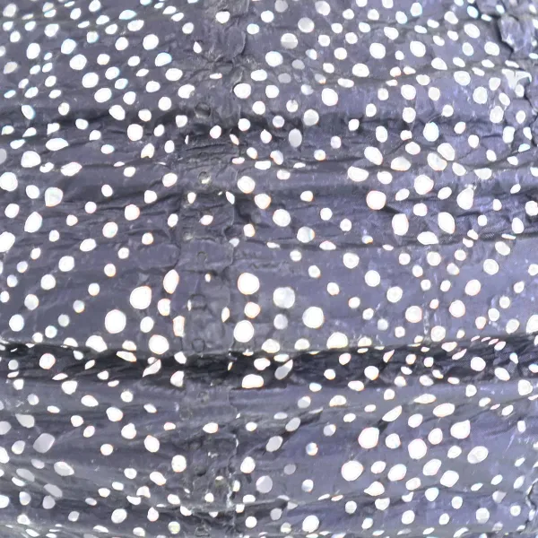 LUMIZ Lampion Solarlampe Round 20 Topaze Future Dusk blau-violett Ø 20 cm - Tyvek®
