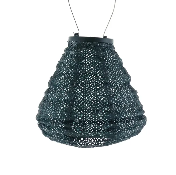 LUMIZ Lampion Solarlampe Tulip 20 Lace Green dunkelgrün Ø 20 cm - Tyvek® LUMIZ Lampion Solarlampe Tulip 20 Lace Green dunkelgrün Ø 20 cm - Tyvek®
