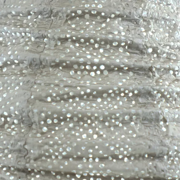 LUMIZ Lampion Solarlampe Tulip 20 Topaze Light Taupe Helltaupe Ø 20 cm - Tyvek®