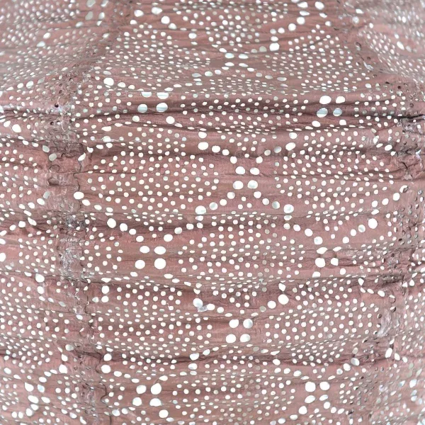 LUMIZ Lampion Solarlampe Crown 40 Bazaar Copper kupferfarben Ø 40 cm - Tyvek®