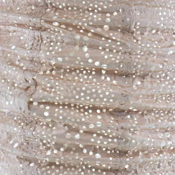 LUMIZ Lampion Solarlampe Long Oval 20 Bazaar Pink lachsrosa Ø 20 cm - Tyvek®